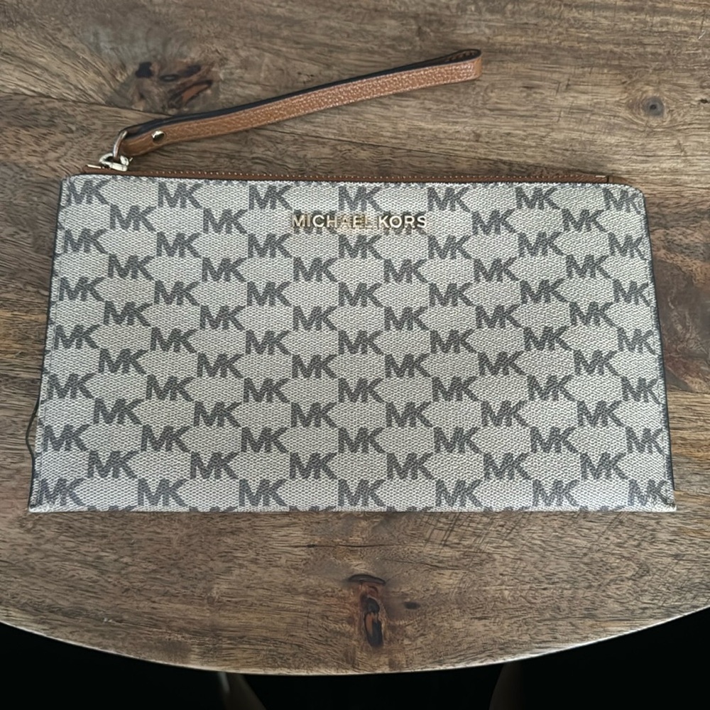 Michael Kore Clutch Wristlet